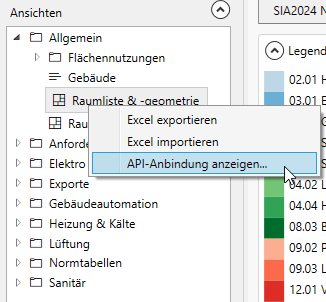 API Anbindung Anzeigen