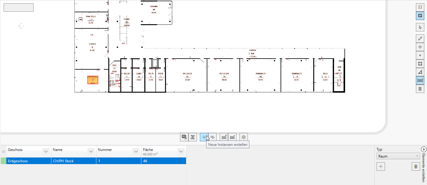 Elemente erzeugen aus Stempel