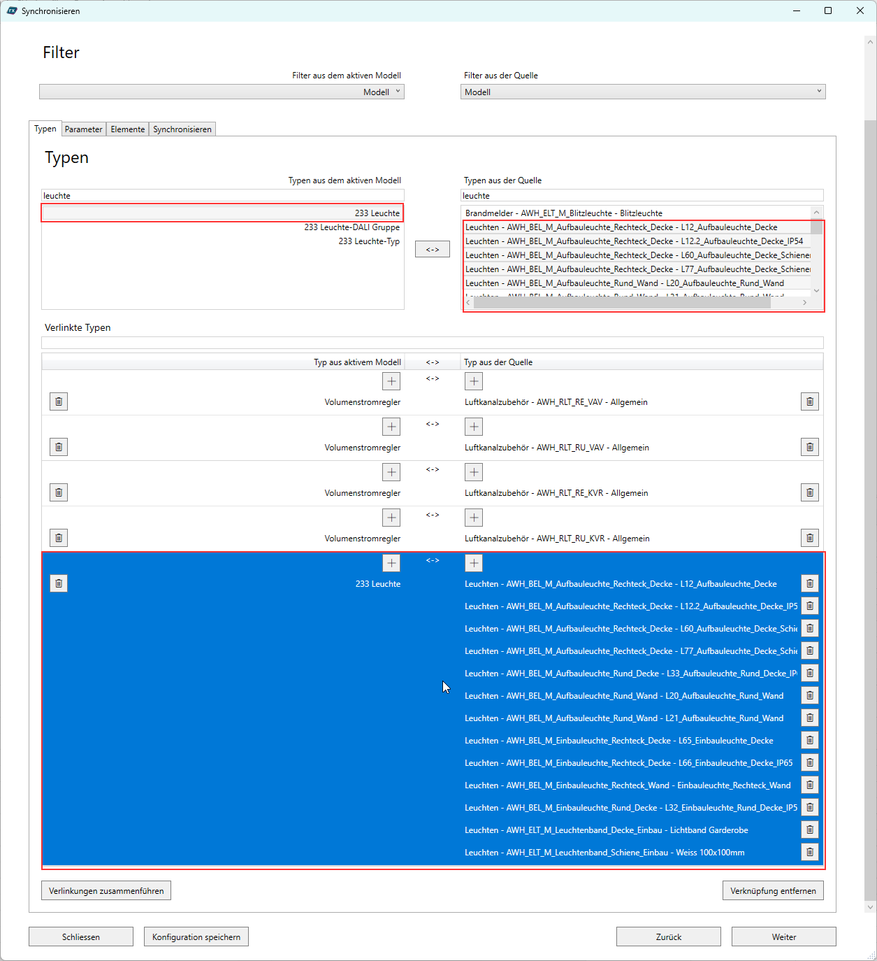 M:N Verknüpfung neu